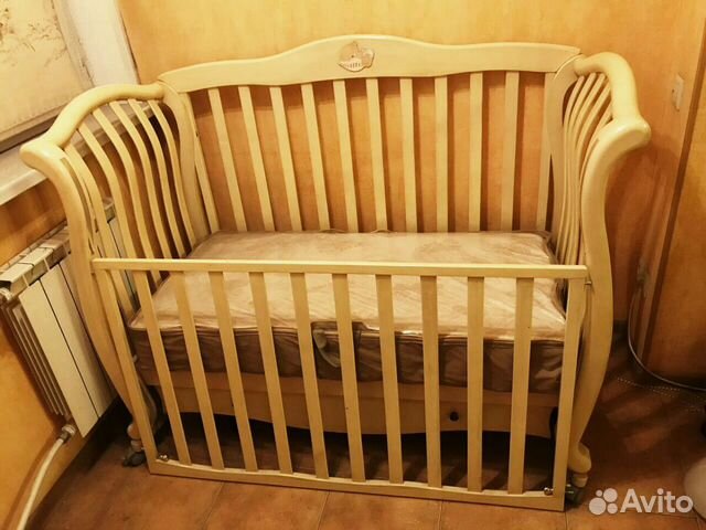 Детская кроватка-диван baby italia andrea VIP Детская кроватка-диван baby italia andrea VIP