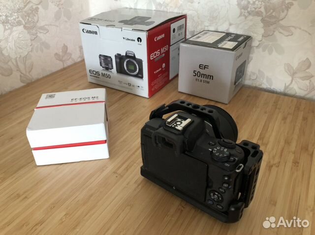 Зеркальный фотоаппарат canon m50 Зеркальный фотоаппарат canon m50