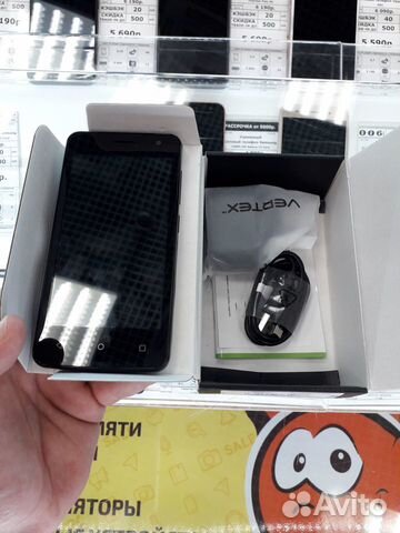 Телефон Vertex Impress City (4G) Black