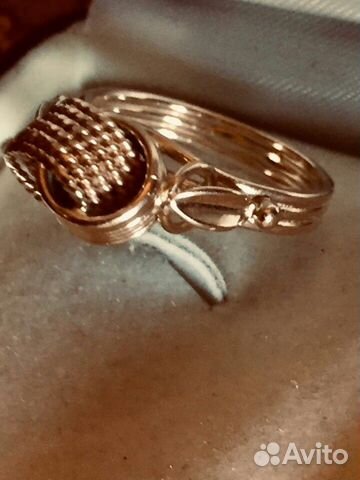 Золотое советское кольцо Узелок Золотое советское кольцо Узелок