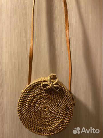 Сумка плетённая,сумка из ротанга