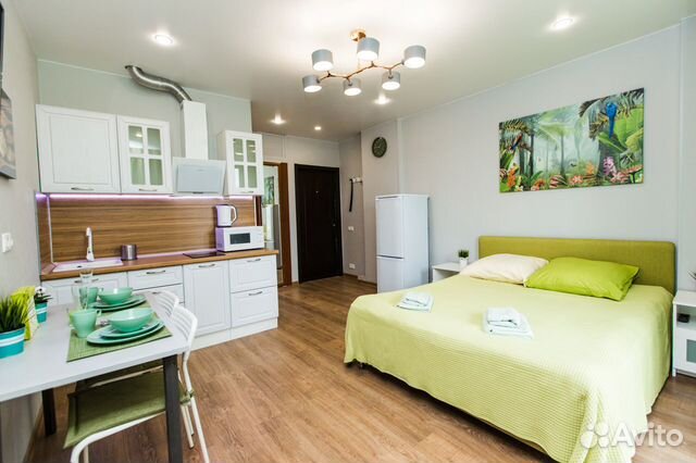 

Квартира-студия, 25 м², 1 кровать