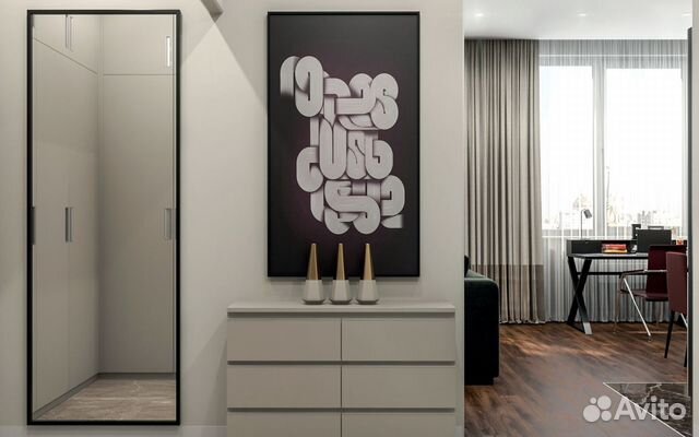 2-к квартира, 53.7 м², 5/24 эт.