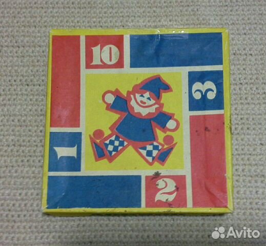 Игра Учись считать лото СССР 1979г