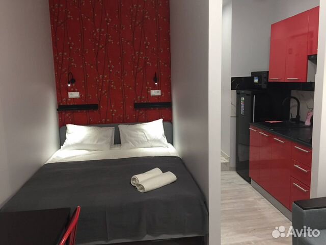 

Квартира-студия, 25 м², 1 кровать