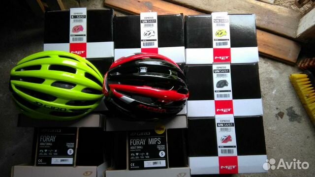 Новые каски для вело-шоссе и хс-мтб