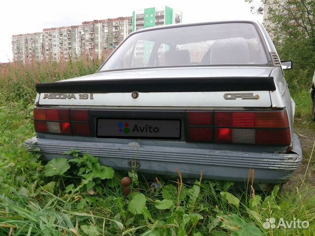 Opel Ascona, 1986