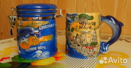 Продам 2 н/наб.Керам.Сахарница,кружка, Лимонница