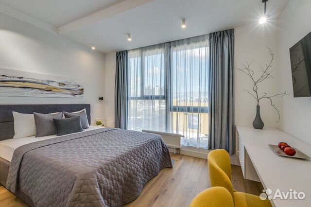 

Квартира-студия, 25 м², 1 кровать