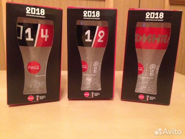 Набор коллекционных стаканов Coca-Cola