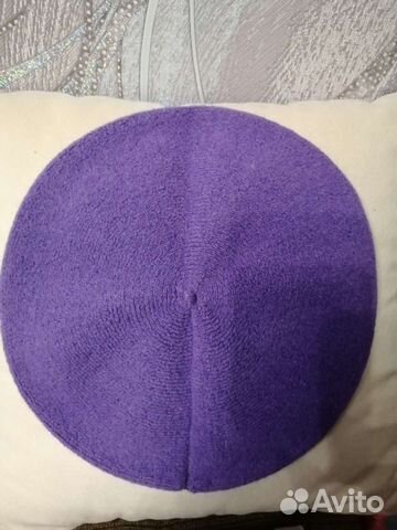 Берет женский, 56-58,новый,50 шерсть мериноса