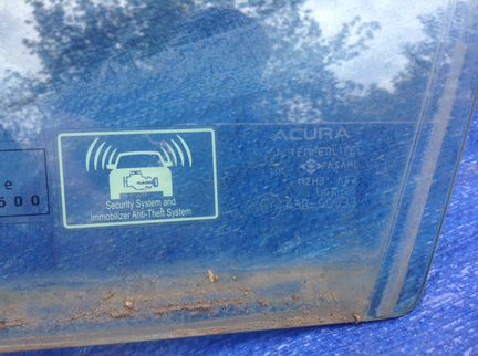 Переднее левое стекло для Акура тсх 1