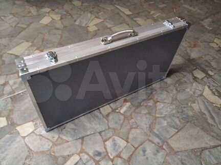 Кейс из алюминиевого композита отделанный карпетом