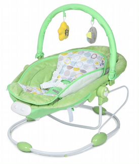 Качели Babyton 2в1 электронные Green SW108