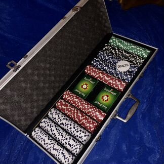 Покерный набор 500 фишек