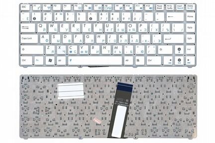 Клавиатура Asus Eee PC 1215 1225C 1225B белая