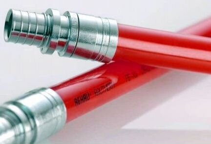 Труба stout PEX-a из сшитого пол. красная 16