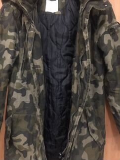 Парка(Bershka) камуфляж