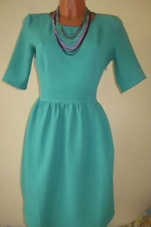 Бирюзовое платье от Oodji, р.46-48