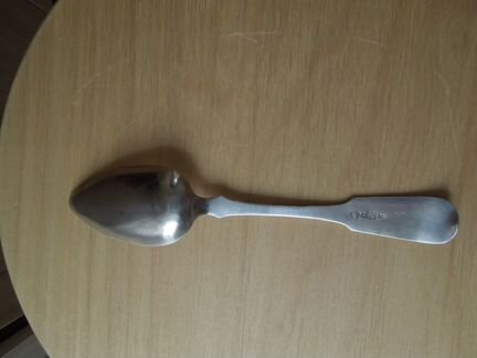 Серебряная ложка 1849 г 84 пр. столовая