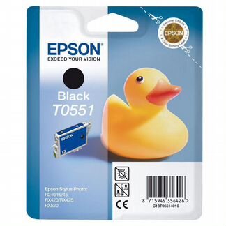 Картридж Epson T0551 (black)