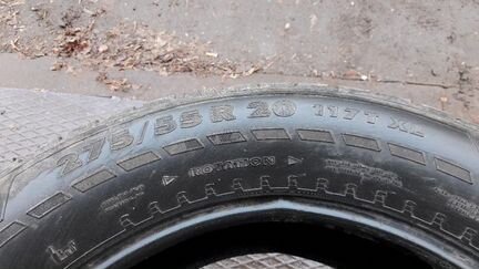 Шина бу 275-55-20 Nokian Hakkapeliitta 7 SUV