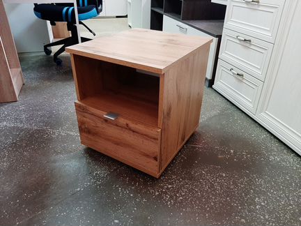 Тумба прикроватная с ящиком и нишей 2 расцветки