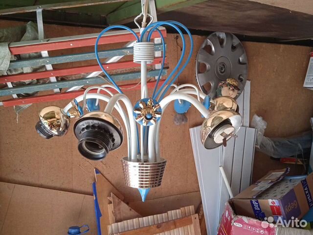 Люстра без без плафонов