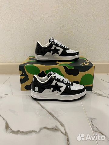 Bape Sta чёрные 36-45 унисекс