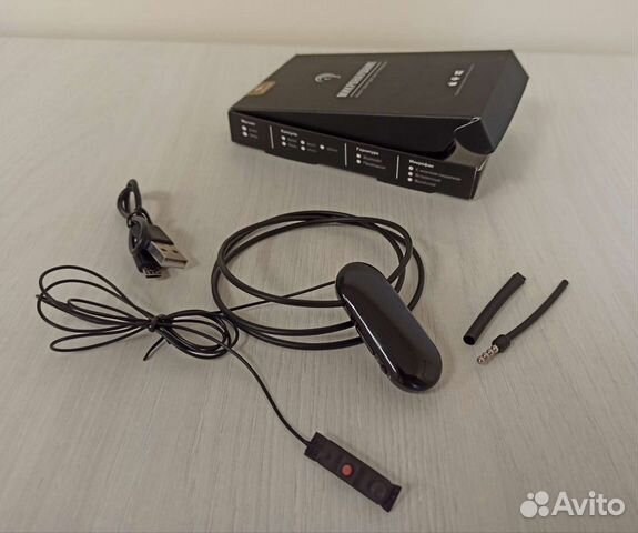 Микронаушники с кнопкой пищалкой