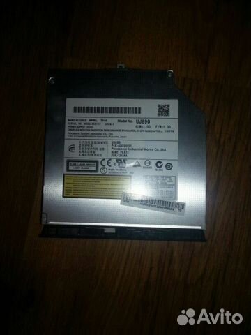 Dvd-rw ноутбучный uj890