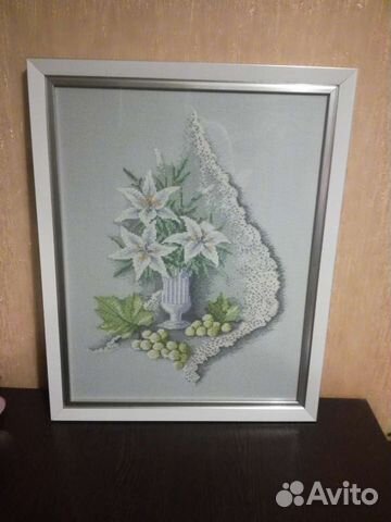 Картина вышитая крестом