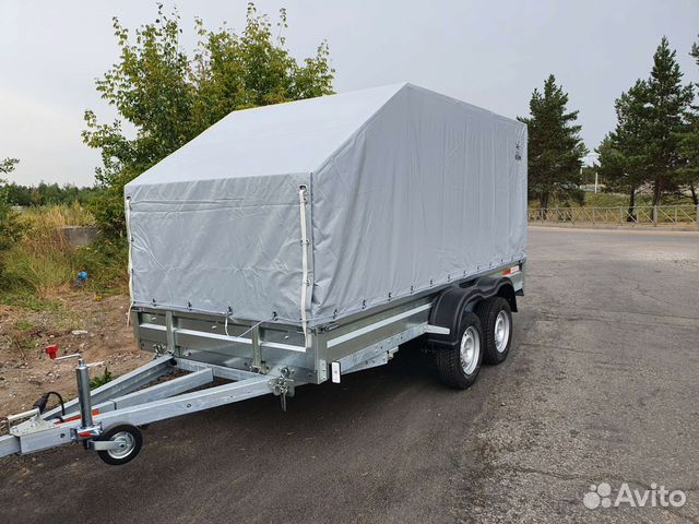 Прицеп двухосный Экспедиция 3.60*1.50