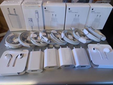 Зарядки на iPhone и samsung