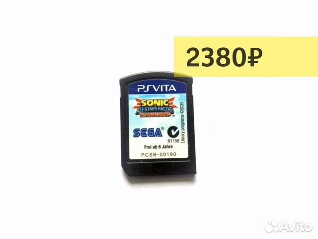 Sonic All-Stars Racing Transformed, б/у (vita)