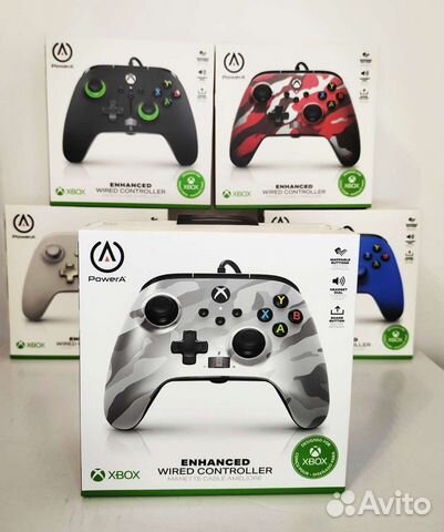 Проводной Геймпад Xbox One/Series Новые Разн.цвета