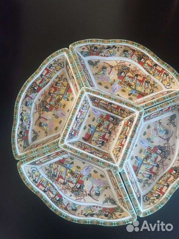 Менажница фарфор