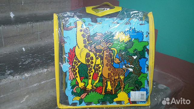 Пазл-коврик новый