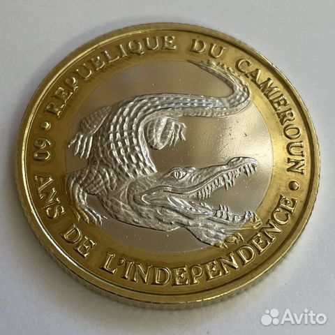 Монеты набор Африка Камерун животные серия 2020