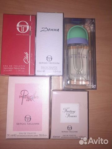 Духи Sergio Tacchini Сержио Таччини