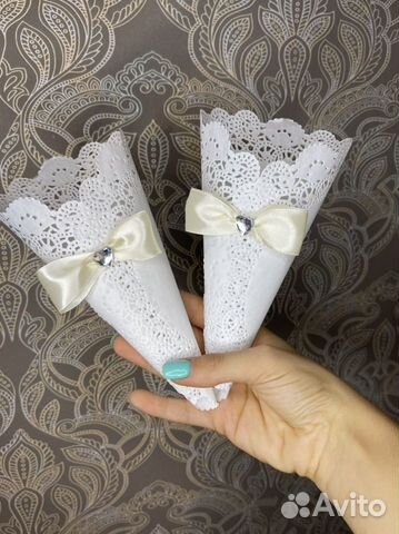 Кулечки для лепестков роз