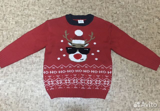 Свитер новогодний