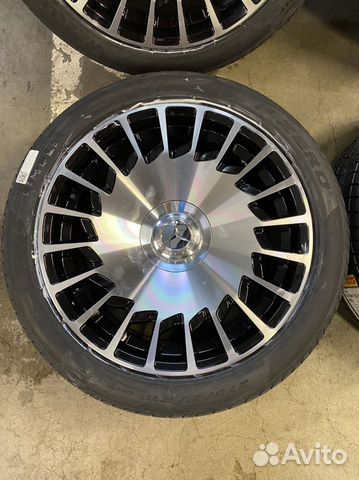 Летние разноширокие колеса R19 Мерседес S Майбах