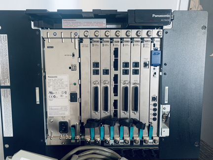 Цифровая ATC Panasonic KX-tda100ru с платами расши
