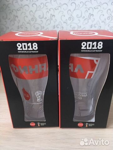Бокалы Coca-Cola fifa 2018