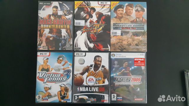 PC (компьютерные) игры (коробочные издания, box)