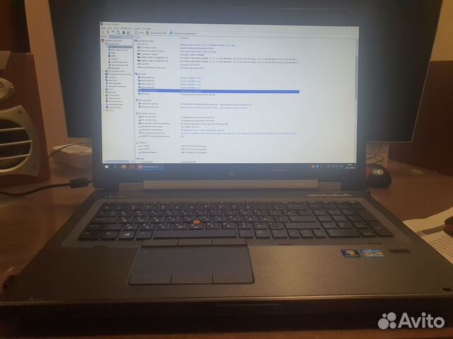 Ноутбук HP elitebook 8770W 17,3 (рабочая машина)