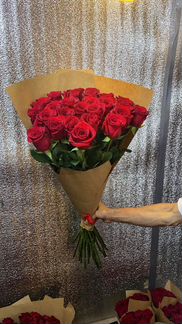 Розы 25 штук 80 см