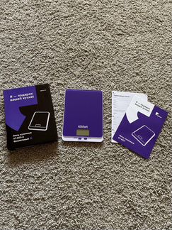 Новые кухонные весы Kitfort KT-803