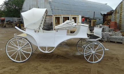 Карета для лошади и пони изготовление под заказ